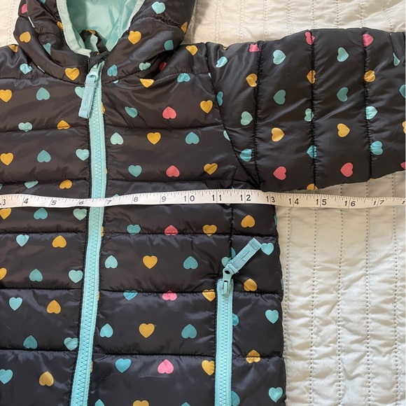 Okie Dokie Girls Puffer Jacket- 3T - Picture 10 of 11